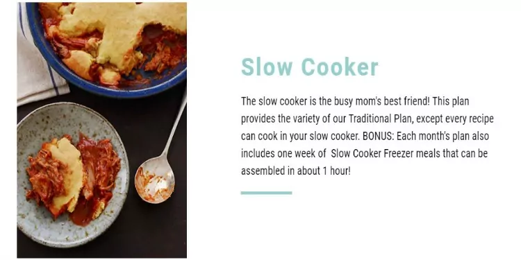 Slow Cooker Menu Planning