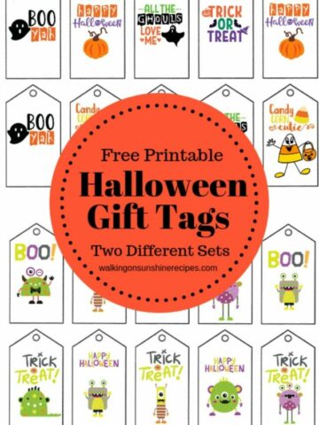 Halloween Gift Tags