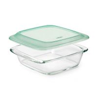  Freezer-to-Oven Safe Glass Baking Dish with Lid