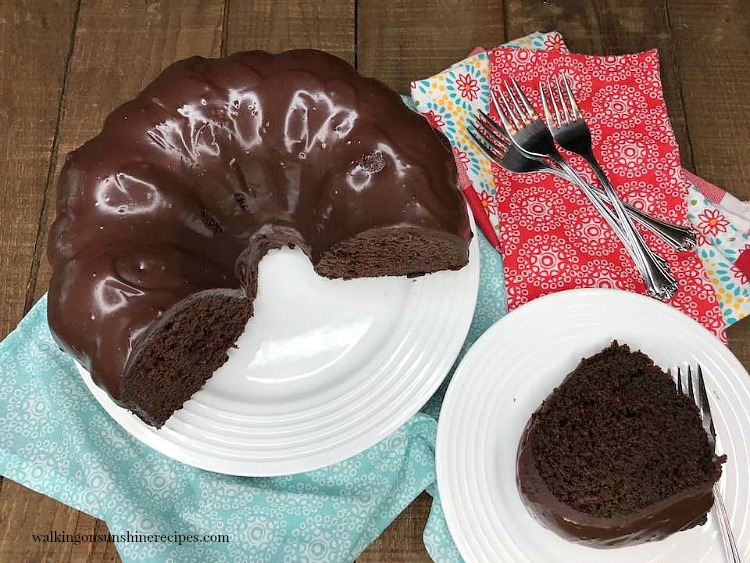 Chocolate Brownie Cake is one of the most decadent, rich chocolate desserts you will ever make AND it starts out with two boxed cake mixes from Walking on Sunshine Recipes. 