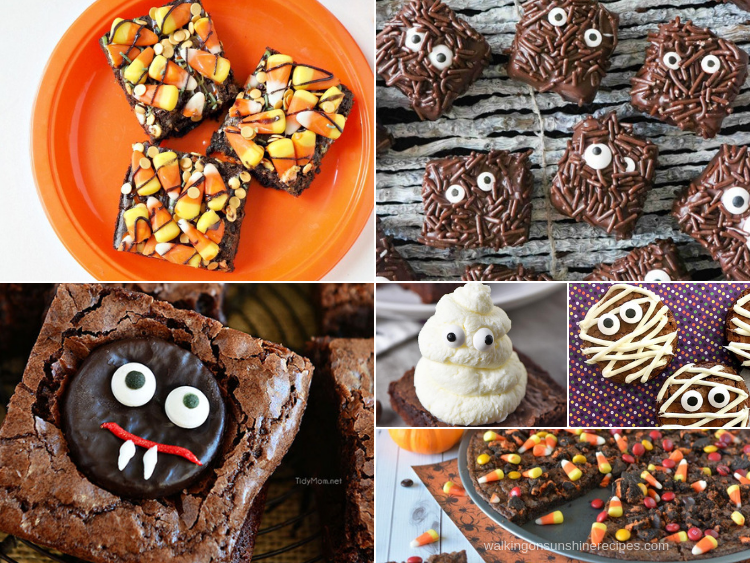 Cute Halloween Brownies Walking On Sunshine Recipes