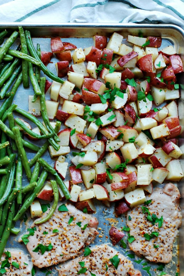 Sheet Pan Pork from Eat at Home