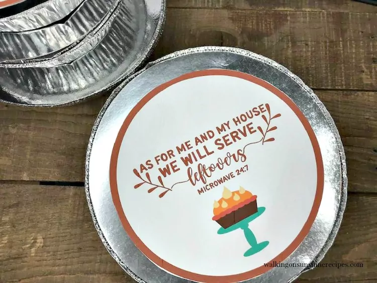 As for me and my house we will serve leftovers printable.
