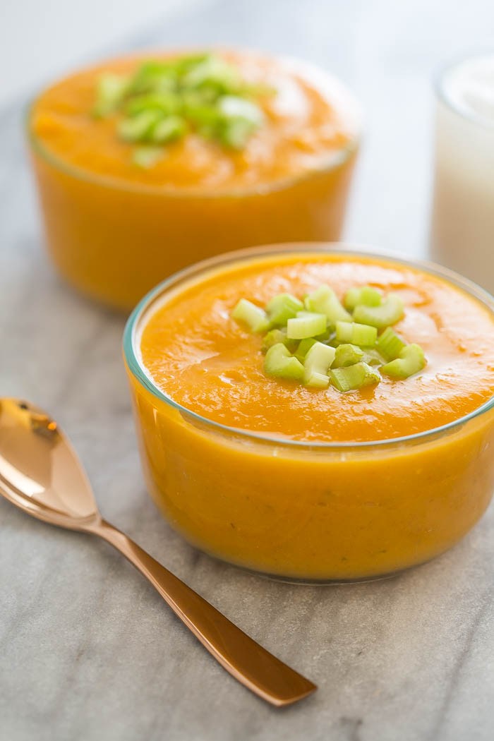 Sweet Potato Soup from April Go Lightly