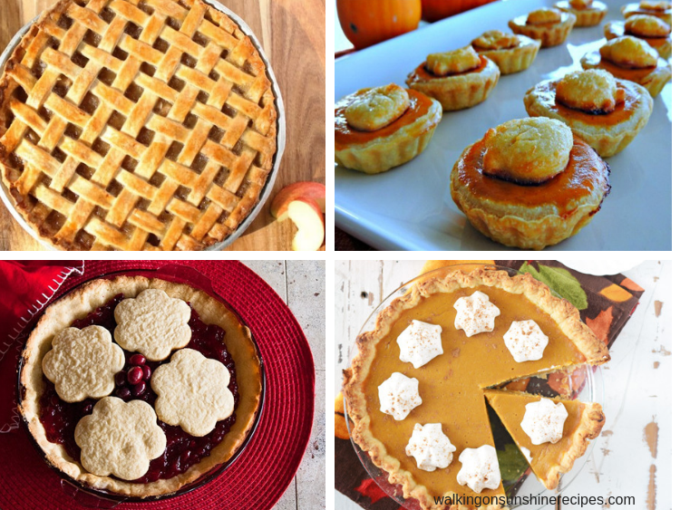 Thanksgiving Pies - The Best to Serve | Walking on Sunshine Recipes