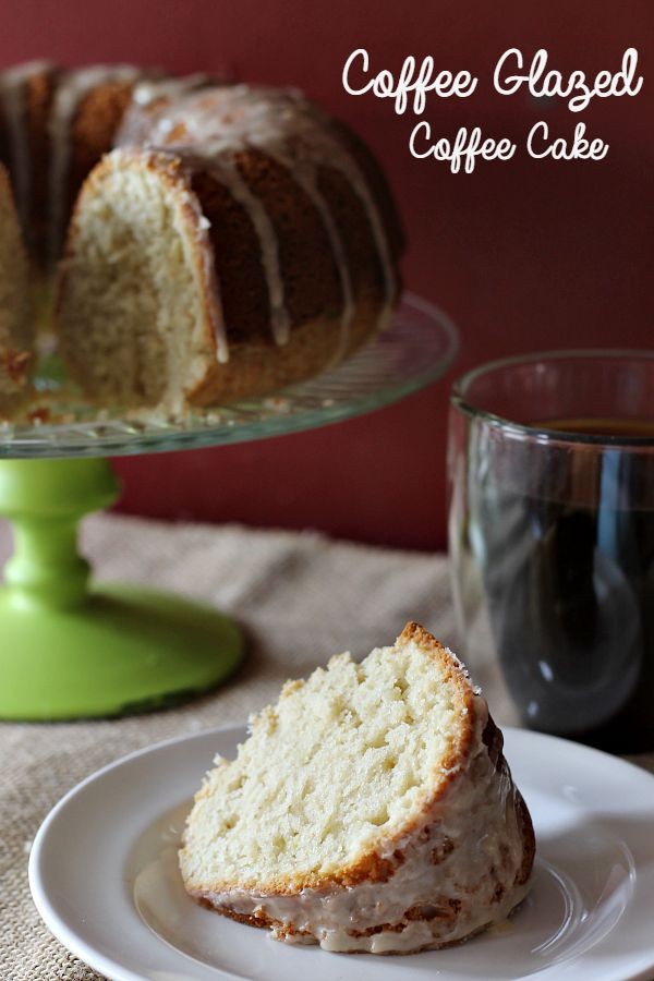 Coffee Cake with Coffee Glaze from This Mama Loves