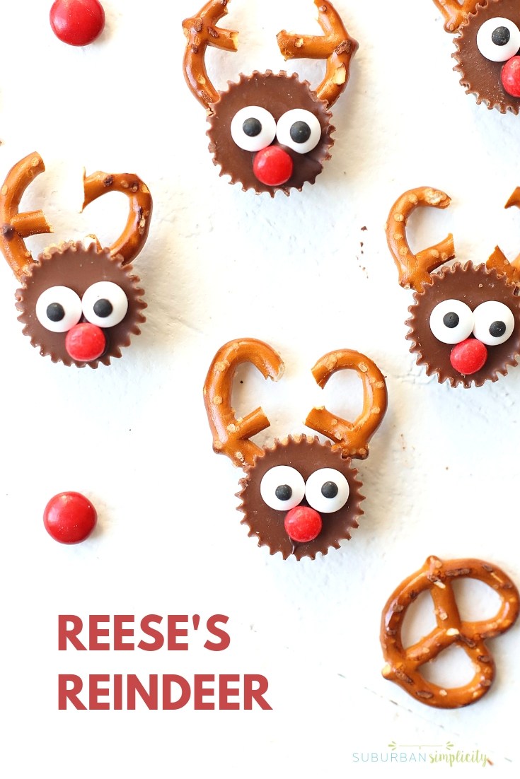 Reese's Reindeer Christmas Treats from Suburban Simplicity
