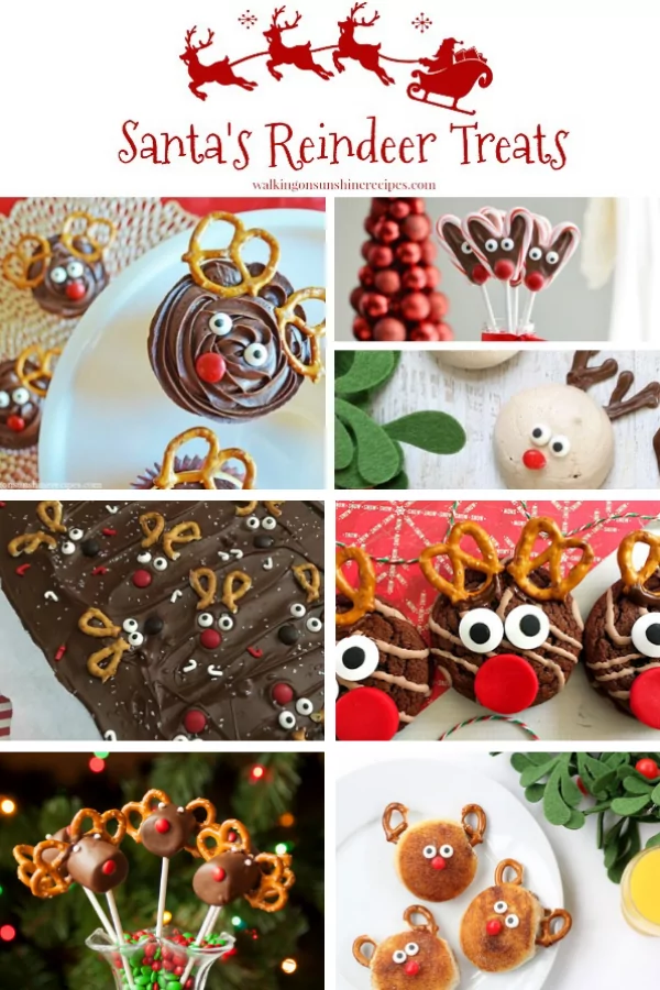Santa Reindeer Treats are featured on the blog today as part of our 12 Days of Christmas Celebration.