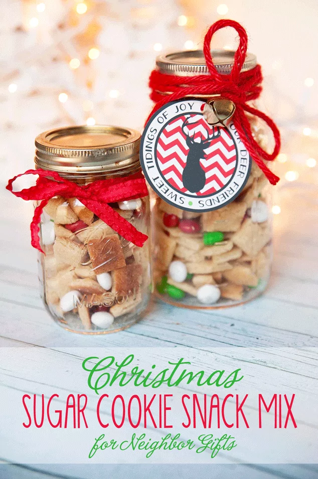Sugar Cookie Snack Mix from Frog Prince Paperie