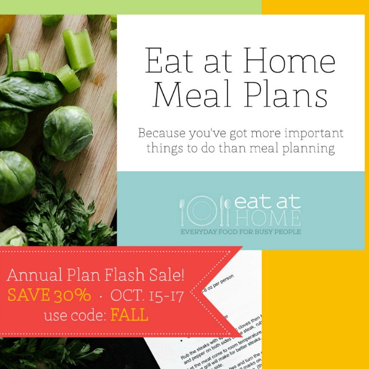 Fall 2019 Eat at Home Sale