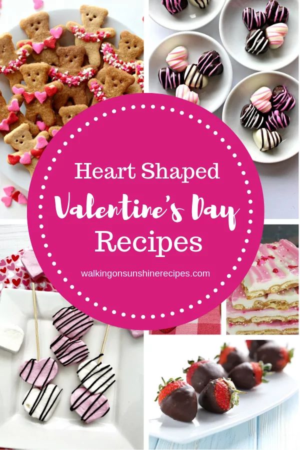 Heart Shaped Sweets and Treats perfect for Valentine's Day are featured this week.