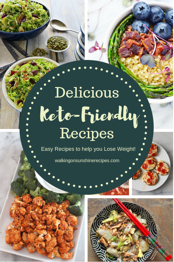 Easy Keto-Friendly Recipes are featured this week. Let us help you stay on track with your diet and healthy eating goals! 