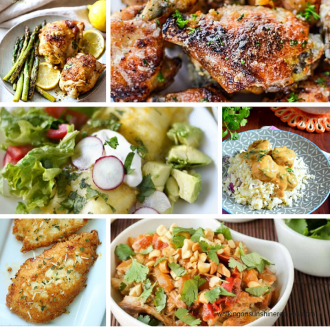 Easy Chicken Recipes | Walking on Sunshine Recipes Weekly Meal Plan