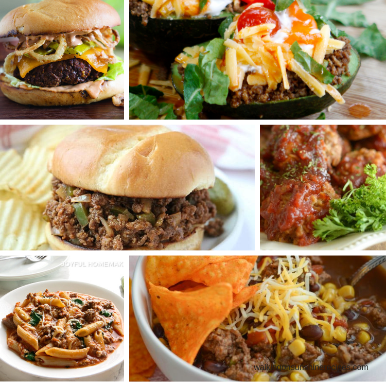 7 Family Recipes with Ground Beef