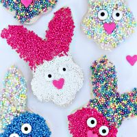 Spring Bunny Treats For Kids - Easter Fairy Bread