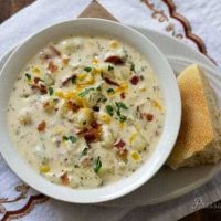 Pressure Cooker Chunky Potato Cheese Soup