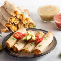 Easy 5 Ingredient Chicken Taquitos