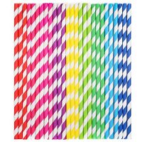 Stripe Paper Drinking Straws