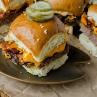 Bacon Cheeseburger Sliders Recipe