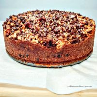Chocolate Chip Streusel Coffee Cake with Walnuts