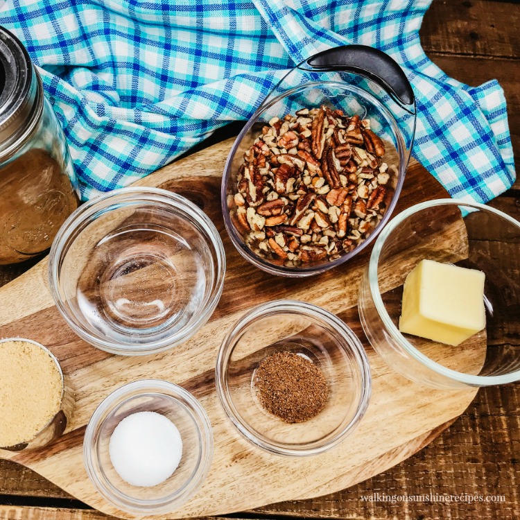 Homemade Fluffy Waffles are made with an easy yeast batter to produce a Belgium waffle that's crispy on the outside yet tender on the inside. Ingredients for Pecan Praline Topping from WOS