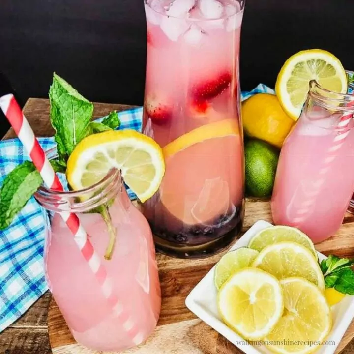 Strawberry Lemonade Punch Recipe