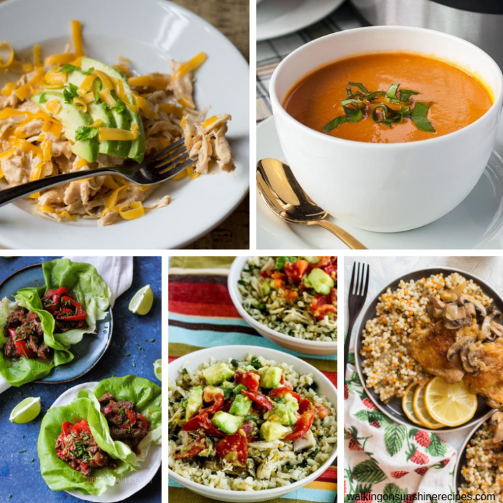 Instant Pot Keto Recipes | Walking on Sunshine Weekly Meal Plan