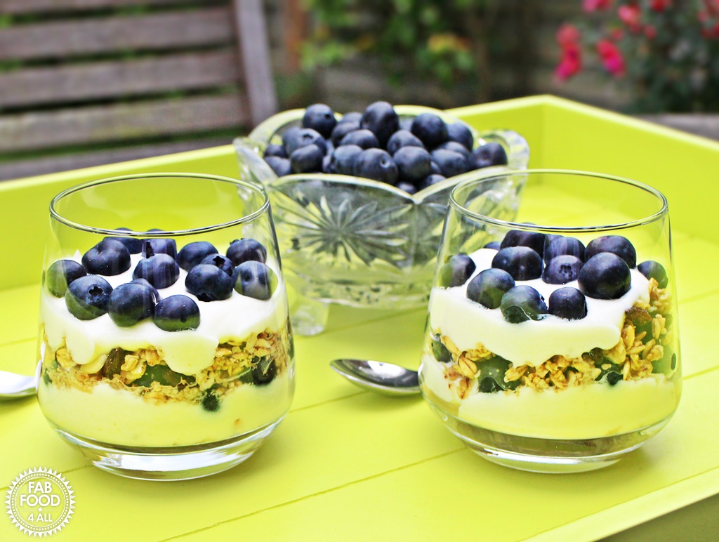Blueberry Breakfast Parfaits