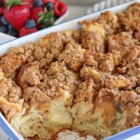 Cinnamon Vanilla Baked French Toast