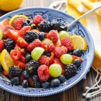 Honey Lemon Fruit Salad Recipe