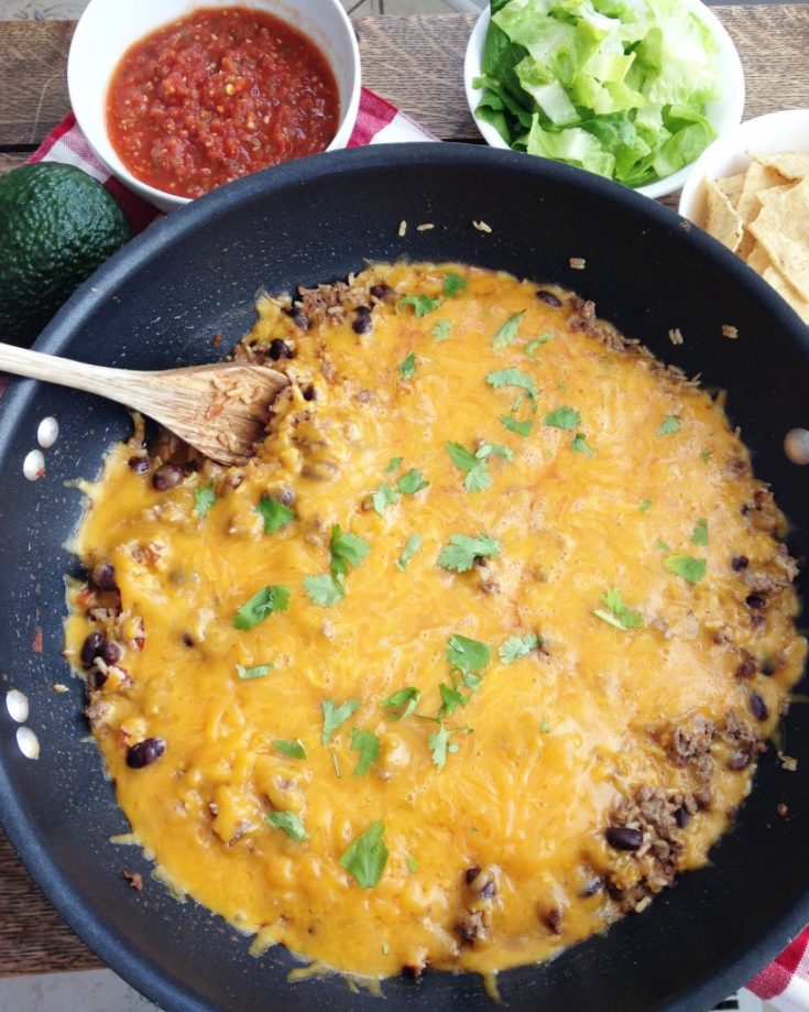 Beef Taco Skillet