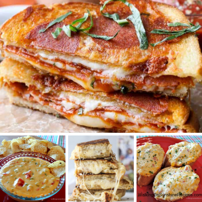 12 Easy Delicious Cheesy Recipes - Walking On Sunshine Recipes