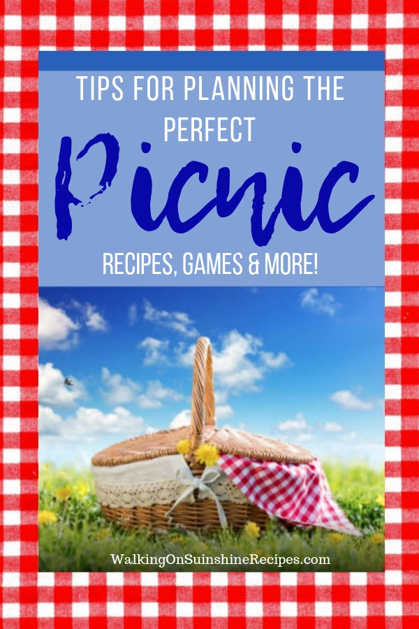 picnic basket ready for summer