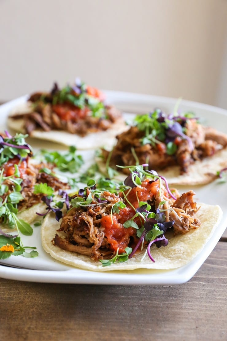 Crock Pot Barbacoa Beef Tacos
