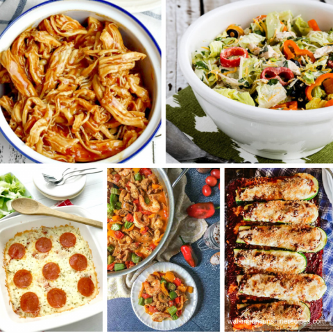 30 Minute Low Carb Recipes | Walking on Sunshine Weekly Meal Plan