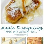 crescent roll apple dumplings