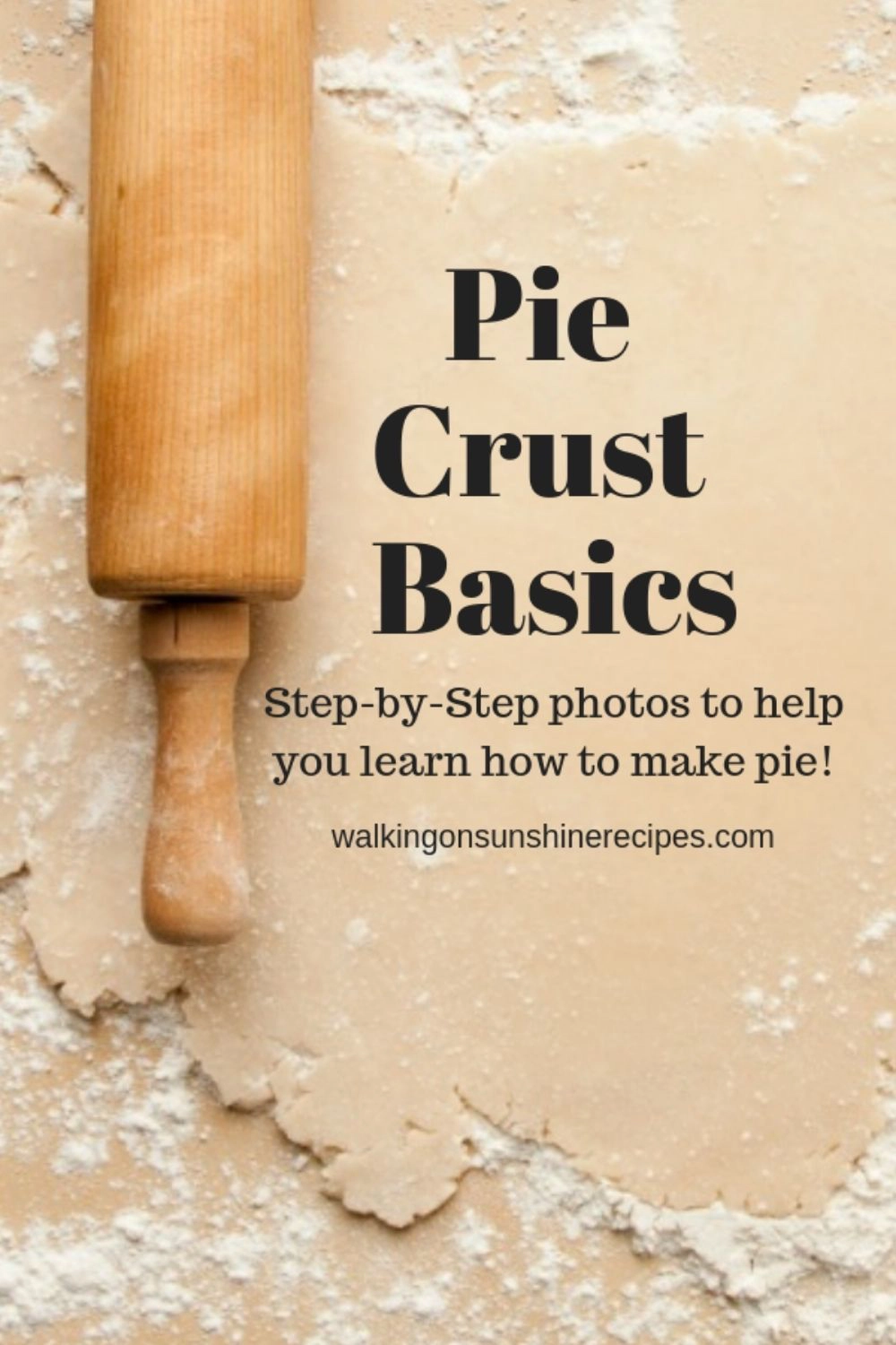 how to make pie crust from scratch
