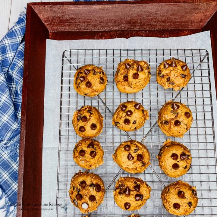 Cake Mix Pumpkin Chocolate Chip Cookies