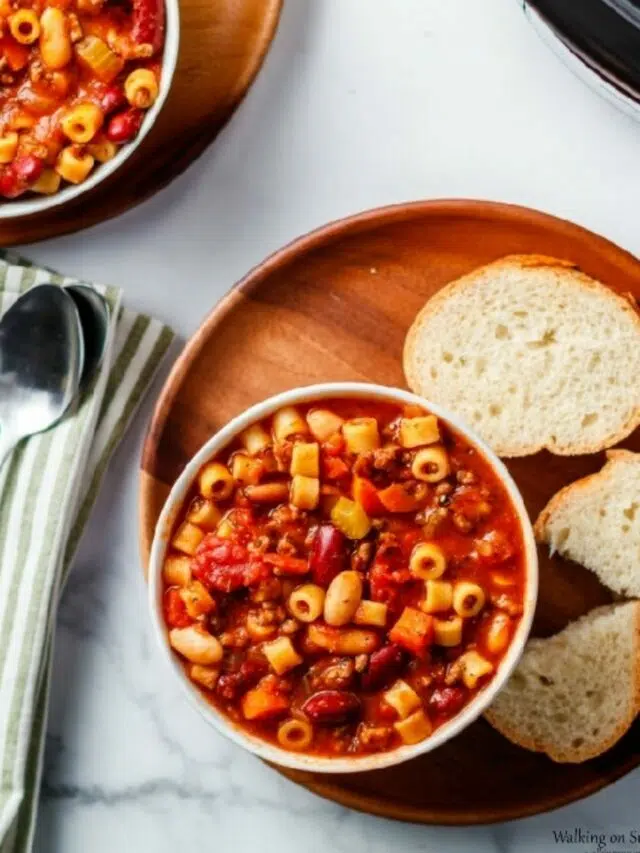 Pasta Fagioli Soup Story