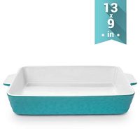  Teal and White 9X13 Baking Dish