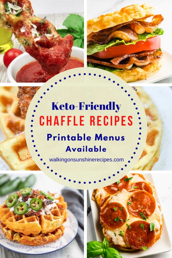 5 easy to make chaffle recipes