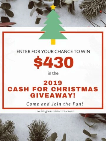 Christmas 2019 Cash Giveaway