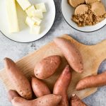 Ingredients for Candied Sweet Potatoes from WOS