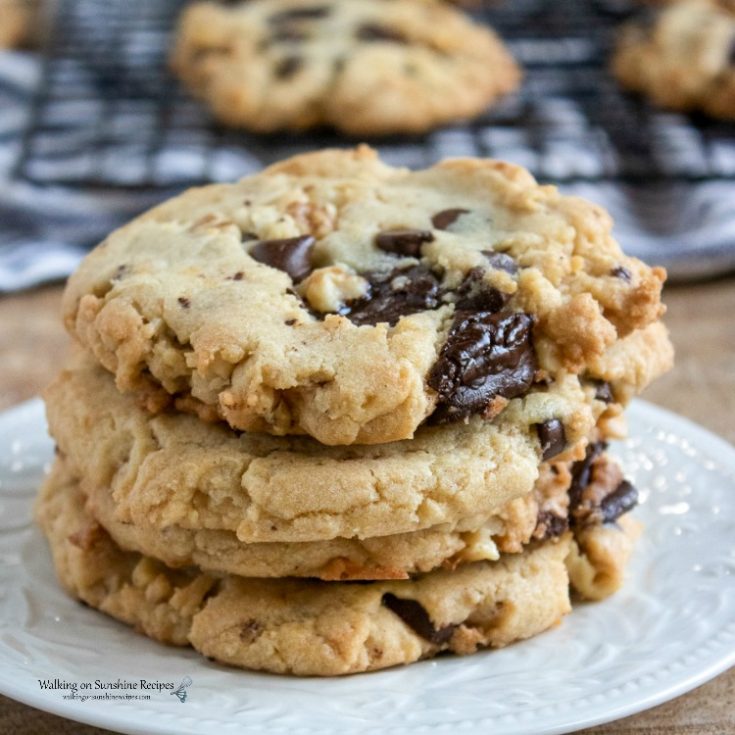 Walnut Chocolate Chunk Cookies Recipe