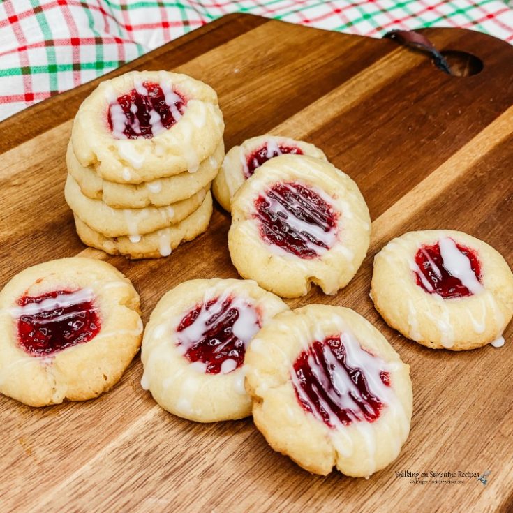 Raspberry Shortbread Thumbprints featured photo from WOS