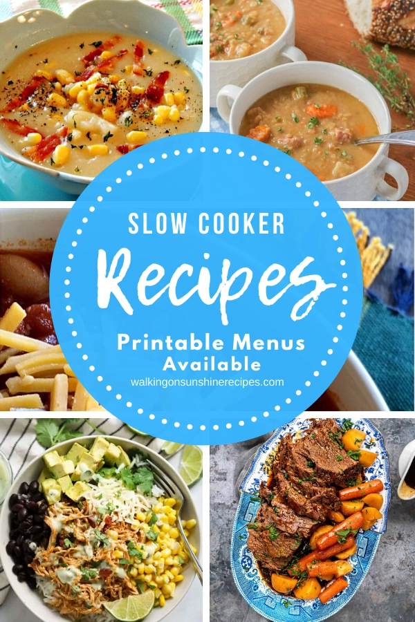 5 different easy slow cooker recipes