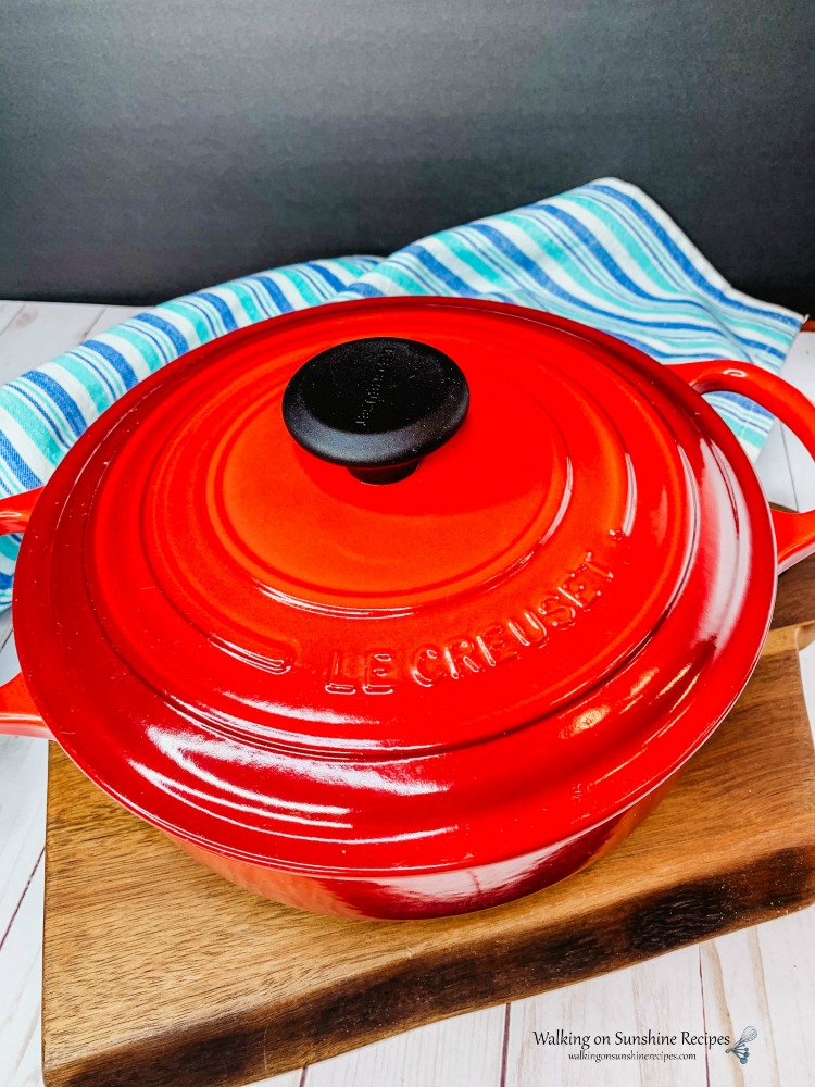 Le Creuset Red Dutch Oven