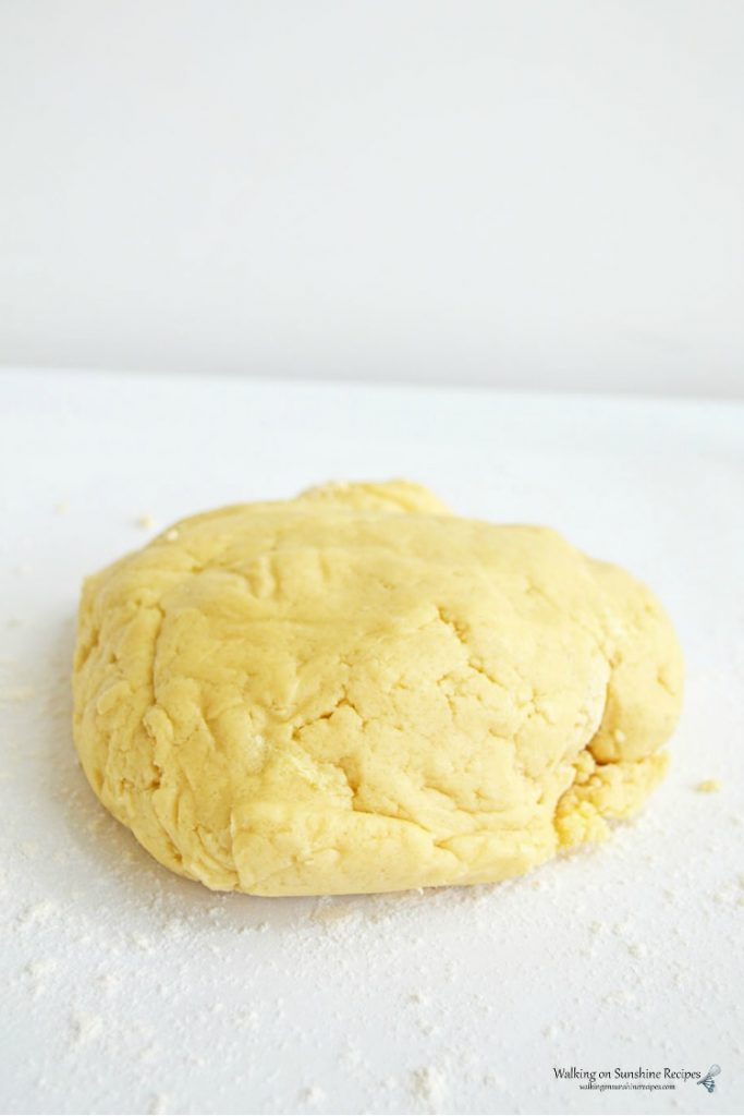 Chill sugar cookie dough for at least an hour before rolling out.