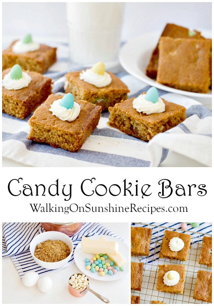 candy cookie bars.