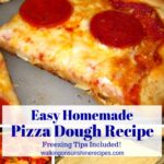 Homemade pizza dough recipe Pin